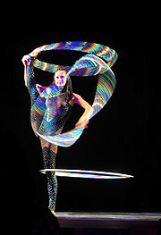 Irina Akimova Hula-Hoop Artistik (Foto: Ingrid Grossmann)
